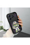 Black Silicone Case Compatible with Realme C63 4G/C61 Shockproof Camera Protection Cartoon