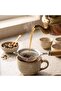 8.5" Fine Mesh Strainer with Wooden Handle, Stainless Steel Small Effective Cone Shaped Strainer For Tea Herbs, Coffee & Drinks - 6