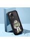 Mi 13 Lite Compatible Black Silicone Case Shockproof with Camera Protection Cartoon - 2