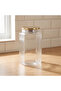 Zaya Ribbed Glass Jar - 950 ml