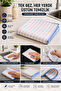 3 Pieces of Microfiber Kitchen Cleaning Cloth |   40X40 Cm, Stain-Resistant, Odor-Free |   General Cleaning Glass & Mirror Cloth - 2