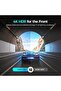 كاميرا سيارة DDPAI بدقة 4K للأمام والخلف، 2160P+1080P، كاميرا لوحة القيادة مع HDR وADAS و5G وWiFi6 وGPS ومستشعر G - 3