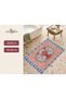 Dora Coastal Crest Patterned Modern Woven Base Decorative Carpet Sdtamour4069 - 6