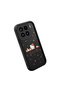 Xiaomi Mi 15 5g Compatible Black Silicone Case with Shockproof Camera Protection Cartoon - 3