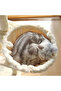 Multi-Level Pet Play Tree with Scratching Post, Ladder & Interactive Activity Areas - 4