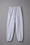 Women's Crew Neck Printed 2 Thread Top and Bottom Tracksuit Set - 3