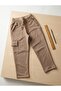 Boys' and Girls' School Pants Trackpants 1 Piece with Cargo Pockets Compact Fabric Full Lycra - 5