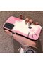 Samsung Galaxy A72 Compatible Hard Acrylic Back Silicone Edge Lens Protection Kitty Case - 3