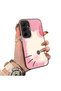 Samsung Galaxy A55 Compatible Hard Acrylic Back Silicone Edge Lens Protection Kitty Case
