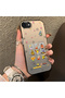 iPhone 7/8/Se 2020 2022 Compatible Hard Acrylic Back Silicon Edge Lens Protection Case Cartoon - 3