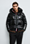 Bren Goose down Men's Coat Black - 6
