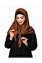 Ladies Hijab with Pearl Button Detail – Elegant Modest Headscarf for Women - 2