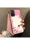 Xiaomi Redmi Note 10 4G/Note 10S Compatible Hard Acrylic Back Silicone Edge Lens Protection Kitty Case - 3
