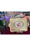 Brand Handcrafted Painted Rosewood Tray 54 cm