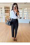 Black Belted Trousers - 2Y3790