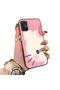 Samsung Galaxy A51 4g Compatible Hard Acrylic Back Silicone Edge Lens Protection Kitty Case