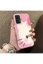 Samsung Galaxy A73 Compatible Hard Acrylic Back Silicone Edge Lens Protection Kitty Case - 2