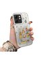 Infinix Smart 9 Compatible Hard Acrylic Back Silicone Edge Lens Protection Case Cartoon