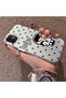 iPhone 12/12 Pro Compatible Hard Acrylic Back Silicone Edge Lens Protection Case - 3