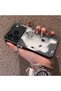 iPhone 17 Pro Max Compatible Hard Acrylic Back Silicone Edge Lens Protection Case - 3