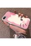 iPhone 7/8/Se 2020 2022 Compatible Hard Acrylic Back Silicone Edge Lens Protection Kitty Case - 4