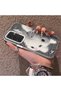 Samsung Galaxy S24 Compatible Hard Acrylic Back Silicone Edge Lens Protection Case - 3