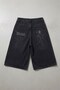 Black Gothic Spider Wodak Y2K Unisex Baggy Shorts - 2