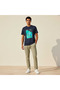 MEN COTTON LOGO TEE - 3