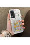 Oppo A5 4G/5G Compatible Hard Acrylic Back Silicon Edge Lens Protection Case Cartoon - 2