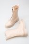 Women's Boots Non-Slip Thermo Sole Water Resistant Zippered Lace-Up Full Mold