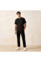 MEN COTTON TEE WITH TONAL TAPE - 2