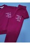 Girl's Seasonal 2-Yarn Cotton Think It over Printed Tracksuit Set 2-6 Years Old - 4