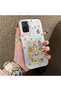For Xiaomi Redmi Note 10 4G/Note 10S Compatible Hard Acrylic Back Silicon Edge Lens Protection Case Cartoon - 3
