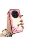 Tecno Camon 40 Premier Compatible Hard Acrylic Back Silicone Edge Lens Protection Kitty Case