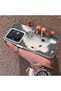 Vivo V60 Compatible Hard Acrylic Back Silicone Edge Lens Protection Case - 3