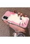 Samsung Galaxy A05 Compatible Hard Acrylic Back Silicone Edge Lens Protection Kitty Case - 3