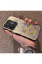 Vivo V60 Compatible Hard Acrylic Back Silicone Edge Lens Protection Case Cartoon - 3