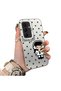 Samsung Galaxy S25 Fe Compatible Hard Acrylic Back Silicone Edge Lens Protection Case