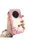 Xiaomi Redmi 14C 4G/5G Compatible Hard Acrylic Back Silicone Edge Lens Protection Kitty Case