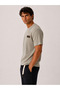 Men's 100% Cotton Waffle Textured Crew Neck T-Shirt - 2