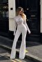 Lace Detailed Spanish Style Stylish Jumpsuit - 4