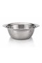 Stainless Steel Colander – 25 cm Wide Hole Kitchen Strainer – Vegetable, Fruit, and Pasta Washing and Draining Container - 2