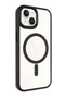 iPhone 15 Tereya Magneticsave Cover Compatible with Apple - Black - 3