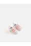 Baby Pink Overlay PU Pram Shoes - 2