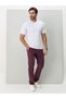 Cotton Pcs of Velvet Pants with Elastic Waistband - 7