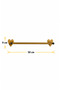Modern Gold Wall Mounted Metal Towel Holder Bathroom Organizer Decorative Towel Rack - 3