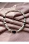 Bone Beads and Lava Stone Necklace - 4