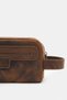 Men's Bag Men's Handbag Genuine Leather Bag Portfolio Cosmetic Shaving Bag Men's Hand Portfolio Daily Use - 5