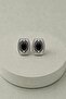 Helena Antique Silver Color Earrings - 5