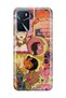 Oppo A16 / A55 Compatible Pop Art Drawing Collage Pattern Transparent Phone Case